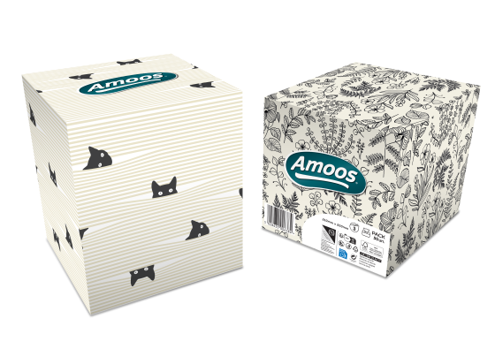 Amoos Cubos 3 folhas